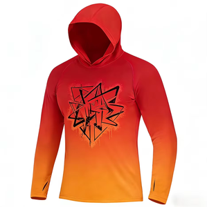 Sudadera con Capucha Estampada y Protección UV, Unisex, Personalizable, para Pesca, Deportes al Aire Libre, Estadio, Excelente Regalo, Suministro al por Mayor - Product Image 2