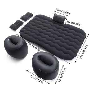 Modern Design <b>Car</b> <b>Air</b> Inflation Travel Bed <b>Mattress</b> Universal Back Seat Support Outdoor Camping Mat Cushion - Product Image 2