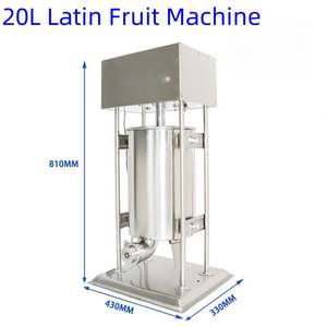 Máquina Comercial Eléctrica Automática para Hacer Churros, Rellenadora Vertical de Churros Españoles, Donuts de Frutas Latinas, Salchichas, Frutos Secos y Leche para Panadería - Product Image 4