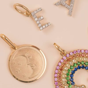 Grosir disesuaikan kalung berlian berlapis emas liontin bulan dan bintang koin - Product Image 5