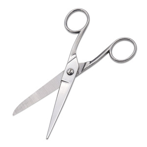 All Steel Scissors Stainless Steel 4 To 8 Inch Straight Head For Home Office Paper Cloth Cutting - Product Image 1