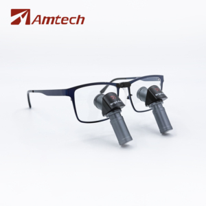 แว่นขยายสำหรับผ่าตัดทางทันตกรรม <span class=keywords><strong>Amtech</strong></span> ErgoAm 6.0x แบบ Ergonomic พร้อมไฟ LED กำลังขยาย 6.0 เท่า ใช้สำหรับการแพทย์ ปรับกำลังขยายด้วยมือ - Product Image 3