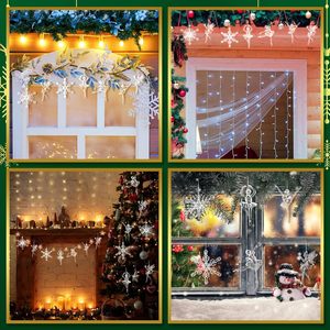 Adornos Colgantes de Acrílico Transparente con Figura de Bailarina para Decoración de Árbol de Navidad - Product Image 5