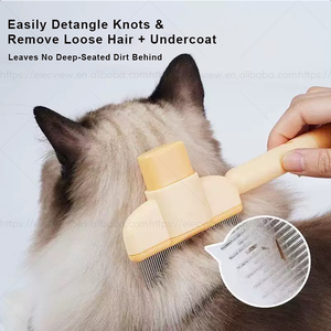 <span class=keywords><strong>Spazzola</strong></span> Professionale Ergonomica Elecpet <span class=keywords><strong>per</strong></span> Rimozione Peli di Animali Domestici, Pettine Massaggiante <span class=keywords><strong>per</strong></span> Cani e Gatti, <span class=keywords><strong>Spazzola</strong></span> <span class=keywords><strong>per</strong></span> <span class=keywords><strong>Sottopelo</strong></span> - Product Image 3