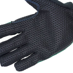 Nouveau Style cuir synthétique sécurité gants de Protection du travail industriel femmes hommes vert noir mécanicien gants de travail - Product Image 2
