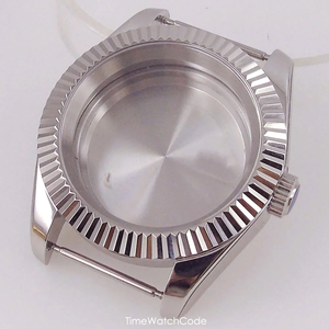 Boîtier de montre étanche 100m avec date et <span class=keywords><strong>lunette</strong></span> dentée pour mouvements NH34 NH35 ETA2824 PT SW200 - Product Image 6