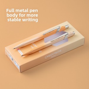 <span class=keywords><strong>CARAN</strong></span> <span class=keywords><strong>D</strong></span>'<span class=keywords><strong>ACHE</strong></span> pour Sunset Glow 849/844 – Stylo bille à base <span class=keywords><strong>d</strong></span>'huile, Crayon mécanique, Ensemble étudiant, Stylo signature en métal, <span class=keywords><strong>Encre</strong></span> noire - Product Image 5