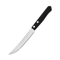 Ensemble de 5 couverts en acier inoxydable avec manche en bois, couteau à steak, fourchette, cuillère, couverts de restaurant occidental