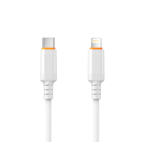 Câble de charge rapide USB-A vers Type-C 3A avec conducteur en cuivre pur et gaine en nylon pour téléphones mobiles