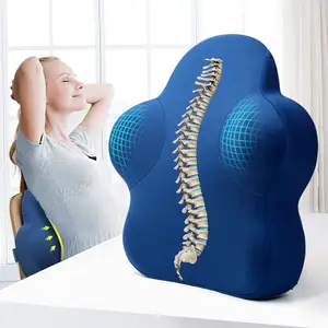 腰腰クッション腰ロールバックサポートクッション圧力緩和シートクッション腰痛用