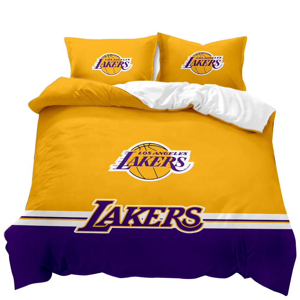 Лидер продаж, Прямая продажа с завода, Комплект постельного белья с 3D пододеяльником и цифровым принтом в виде футбольного мяча, комплект с логотипом на заказ