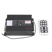 Sirine 12V 200W Besi, Sirine Ambulans Super Keras, Alarm Peringatan Darurat untuk Mobil Pemadam Kebakaran, Mobil, dan Sepeda Motor
