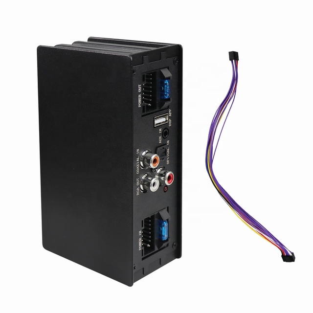 Jmance New Product Black Car Audio Amplifier Processor 4 Way Dsp Car Amplifier