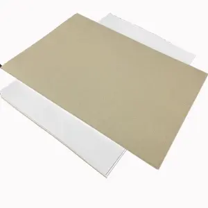 Hot Saling Chinese Supplier Thickness hard paper 2mm double side white paper board chipboard duplex cardboard white