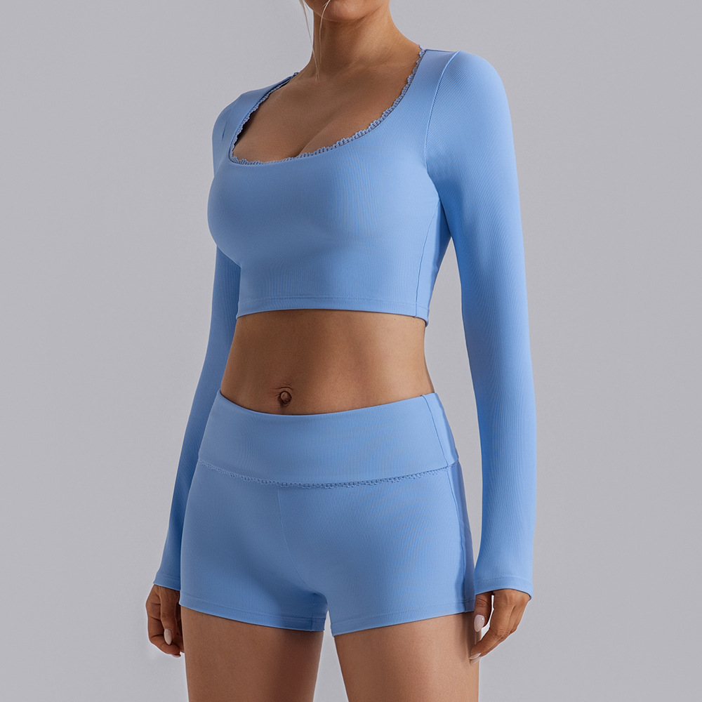 Blue Top+Shorts