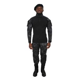 بدلة بدلة قتالية تكتيكية, بدلة قتالية تكتيكية متينة من نمط بايثون G1 باللون الأسود - Product Image 3