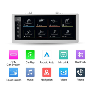 Radio à écran tactile Android 8,8 pouces pour <span class=keywords><strong>Audi</strong></span> <span class=keywords><strong>A4</strong></span> A5 2013-2016 CarPlay Android Auto GPS Stéréo Audio Navigation BT Lecteur DVD de voiture - Product Image 3