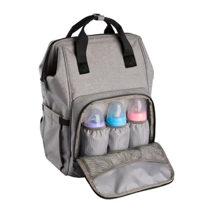 Sac à langer multifonctionnel pour bébés avec matelas à langer et sac à dos grande capacité, échantillon gratuit - Product Image 4