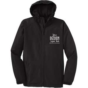 Hombres J327 personalizado bordado con capucha cargador chaquetas Vintage con cremallera Reversible personalizable Logo Textos ODM XS XL Inky Stitch - Product Image 3