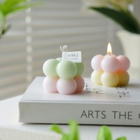 Bougies cube en cire de soja personnalisées pour mariages, aromathérapie et décoration intérieure pour le Diwali et le Ramadan parfumées pour les fêtes