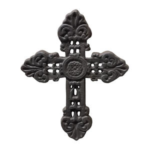 Salib Besi tempa hias antik salib besi cor - Product Image 6