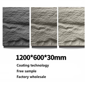Nấm PU Đá Da Trọng lượng nhẹ siêu mỏng nền tường đá mô phỏng <span class=keywords><strong>Slate</strong></span> bên ngoài bức tường Ốp - Product Image 3