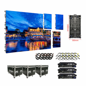 Écran LED d'affichage extérieur EG P3.91 HD, panneau mural LED, mur vidéo LED pour les décors de scène de festival de musique - Product Image 1