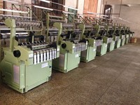GINYI Métier à tisser les sangles GNN-4/80 pour la fabrication de bandes élastiques et de rubans d'étiquettes