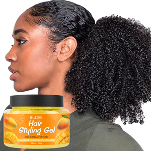 Gel Coiffant Fixation Forte Sans Résidus pour Queues de Cheval, Chignons et Cheveux Lissés - Product Image 1