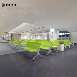 Silla de Espera Moderna para Aeropuerto y Hospital, 3/4 Plazas, Banco de Espera Público de Aluminio - Product Image 3