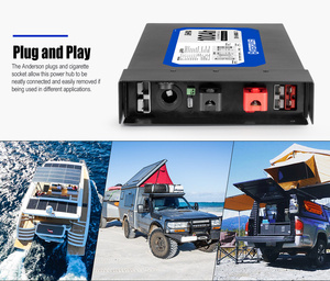 แบตเตอรี่ลิเธียม POWER Design 12V 100AH พร้อมระบบป้องกันกระแสเกิน 40A DC- สำหรับจ่ายไฟแคมป์ปิ้ง 4x4 - Product Image 6