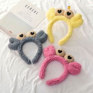 Little Crab Face-washing Fabric <b>Headband</b> <b>Cute</b> Cartoon Hair Tie Women Korean-style Minimalist Girly Headwrap Sweet Playful Look - Product Image 2