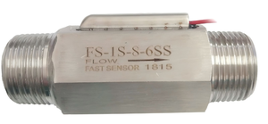 Interruptor de Flujo de Acero Inoxidable SUS304 FS-1S-8.0-6SS, Montaje Vertical/Horizontal, ≤1.75MPa, -40~120 ° C 10W 70W 0.5A 0-250V 22AWG UL1332 - Product Image 3