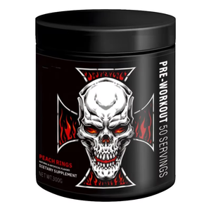 Polvo Pre-Entrenamiento OEM 5g Creatina B6 B12 Sabor Peach Rings 50 Porciones 300g - Product Image 1