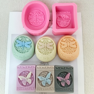 <span class=keywords><strong>Molde</strong></span> <span class=keywords><strong>de</strong></span> Silicona con Forma <span class=keywords><strong>de</strong></span> Mariposa y Libélula para Hacer Jabón Artesanal - Product Image 4
