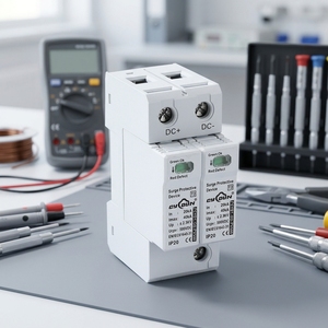 Much Hot <strong>Product</strong> T2 2P 200V-1500V <strong>SPD</strong> with 40kA Max Discharge Current and Copper Material - Product Image 1