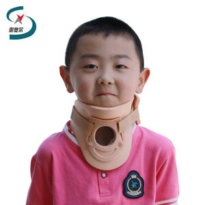 Collarín de Espuma de Goma de Alto Polímero, Dispositivo de Tracción Cervical Ajustable para Niños, Soporte Médico para el Cuello con Fijación Trasera - Product Image 2