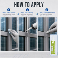 Fabricant de mastic silicone neutre pour fenêtres, portes, verre, étanche, résistant aux intempéries, cartouche de 300 ml, usine OEM
