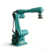 Brazo Robótico de Pulido y Desbarbado Automático de 6 Ejes con Control de Fuerza para el Acabado de Superficies de Piezas Metálicas Fundidas