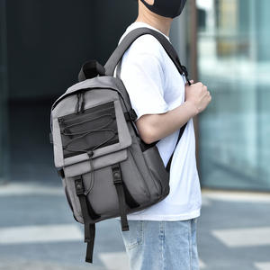 Sac à dos tendance de style hongkongais, inspiré du style coréen, style Harajuku, sac à dos d'étudiant pour l'extérieur, sac de travail à la mode - Product Image 3