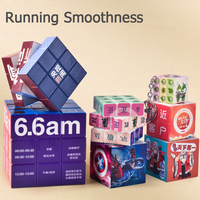 OEM personnalisé 2x2 3x3 4x4 Publicité UV Cube Magique Cadeaux Jouets Lisse 3D SpeedCube Vitesse Puzzle Cubes Jouet