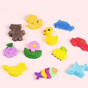 Toysrunner Soft Toy <b>Polymer</b> Clay Foam Beads Slime Tools Eco-Friendly Plastic Diy Snow Flakes Slices Relieve Stress Mud for Kids - Product Image 4