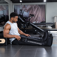 Prix usine 510K 8 Intensité Air Compression Bottes Air Jambe Compression Bottes Muscle Jambe Masseur Air Compression Sans Fil