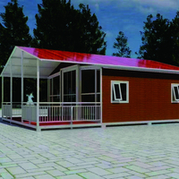 Vente en gros d'usine en Chine Prix bas Maison de luxe de 40 pieds Maisons modulaires préfabriquées Maison en conteneur extensible
