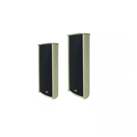 Enceinte colonne extérieure étanche LD-120 de 5 pouces 20W, tension constante pour musique d'ambiance, aires de jeux et parcs urbains