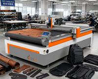 Machine de découpe industrielle CNC pour feuilles de caoutchouc, idéale pour la production de joints à bride, de garnitures et d'entretoises - Offre Spéciale
