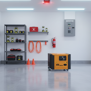 Environmentally Friendly DEBERT EP-300 SE3 Silent <b>Generator</b> 150 - 350 KVA Ultra-silent Sound Insulation - Product Image 1