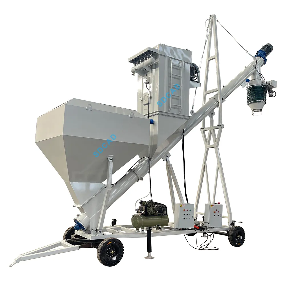 SDCAD Brand Bulk Telescopic Device Mobile Bulk Truck Loading Systems Bulk Material Loading Unloading