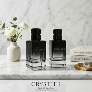 사각 유리 향수병, 펌프 스프레이어, 미세 미스트, 무광 마감, 30/50/100ml, OEM 맞춤 포장, 코롱용 리드 디퓨저 - Product Image 2