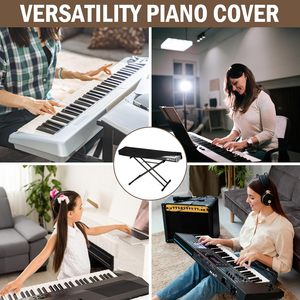 Funda Protectora para Teclado de Piano OEM, 88 Teclas, Funda para Teclado de Piano Digital Electrónico, Superficie Suave y de Primera Calidad - Product Image 4